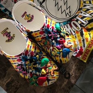 Grateful Dead crocs